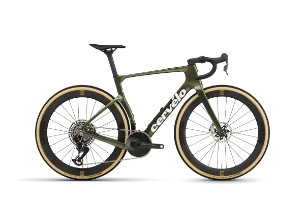 Cervélo Aspero-5 SRAM Red AXS 1 Digital Moss rower