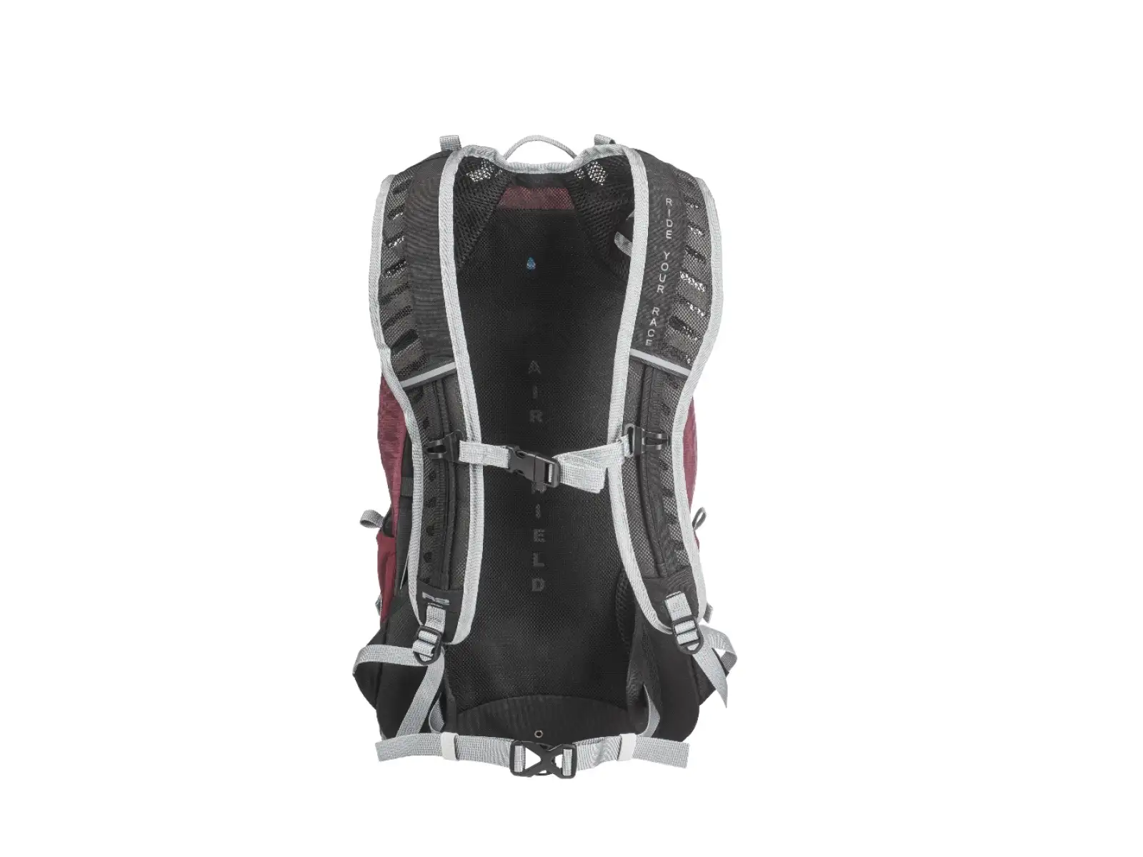 R2 Falcon plecak 12 l bordowy/szary