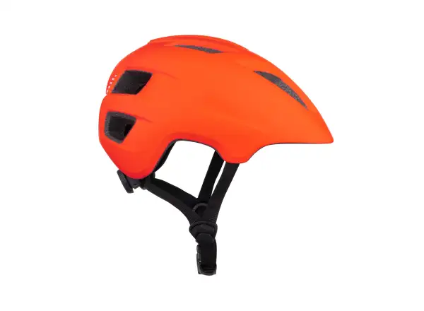 Force Zebu kask dziecięcy z lampką pomarańczowa