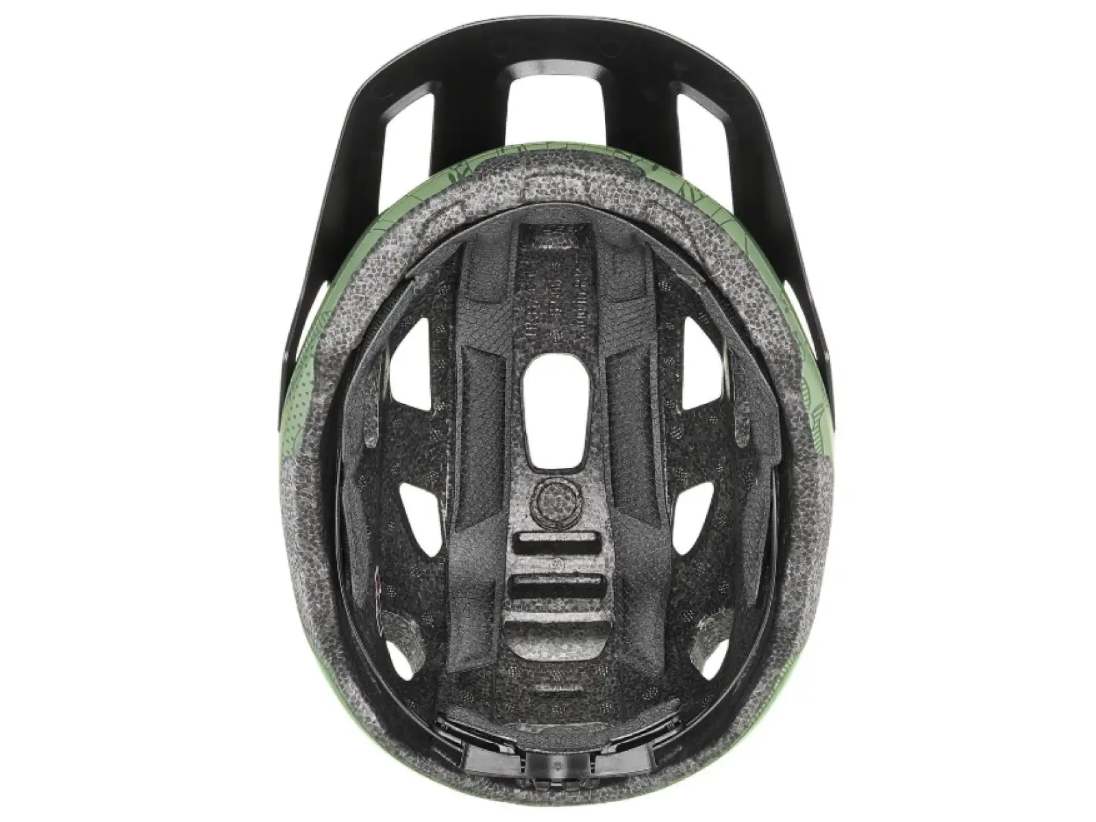 Uvex React Jr. dziecięcy kask Moss Green/Altim Matt