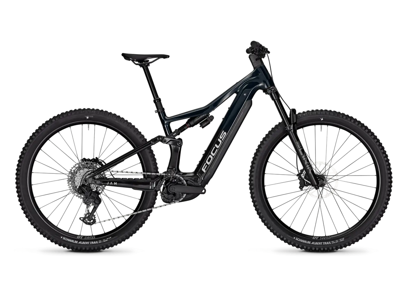 Focus JAM 8 600Wh rower elektryczny w pełni zawieszony Classicgreen / Obsidianblack
