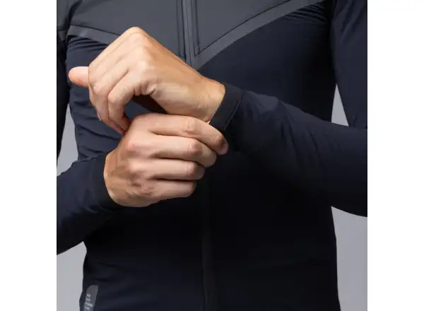 Alé R-EV1 Wool Speed męska zimowa kurtka rowerowa Black