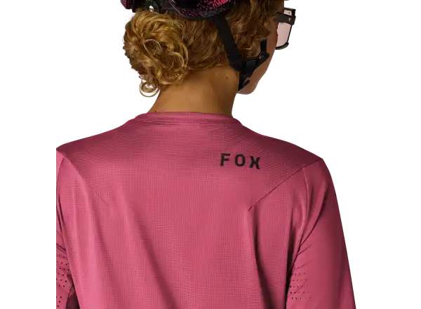 Fox Flexair damska koszulka z krótkim rękawem Berry