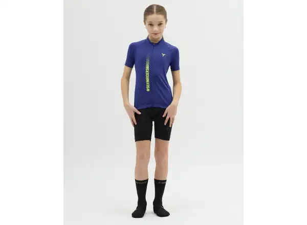 Silvini Mazzani dziecięcy dres krótki rękaw Blue/Neon