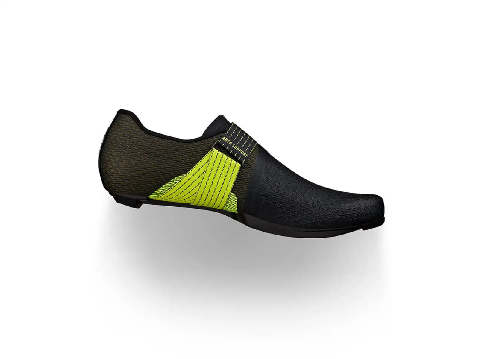 Fizik Vento Stabilita Carbon szosowe męskie buty Black/Yellow Fluo