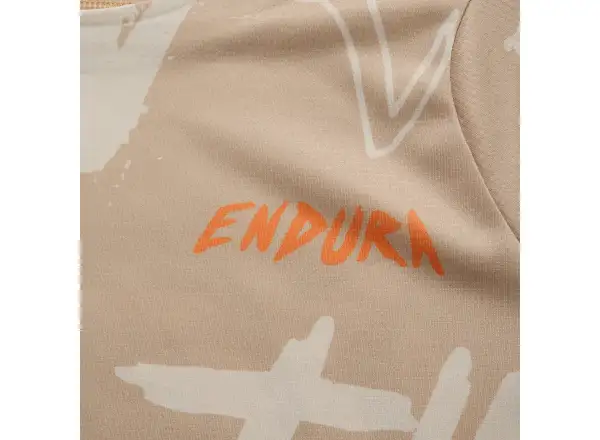 Endura SingleTrack Print Tee BSA damska koszulka krótki rękaw Brown