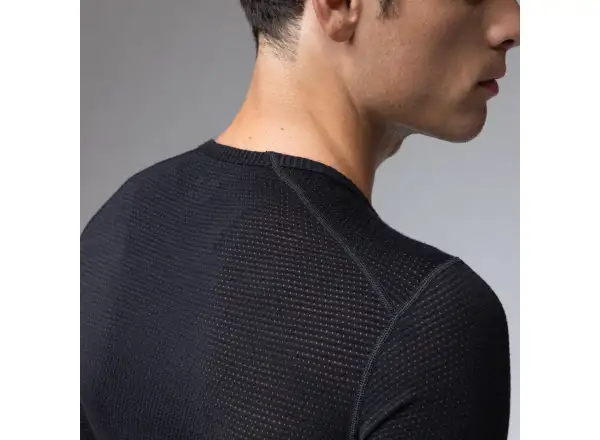 Alé Intimo Merino męska koszulka termoaktywna krótki rękaw Black