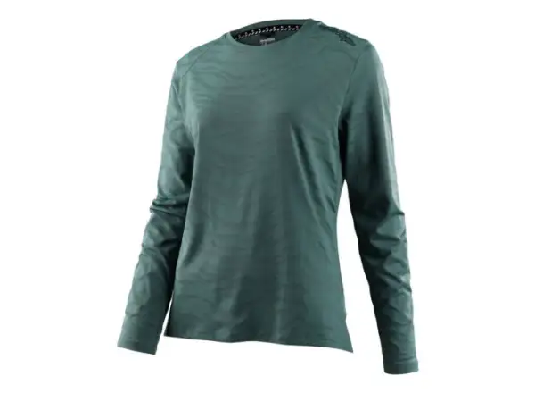 Troy Lee Designs Lilium damski dres długi rękaw Tiger Jacquard Steel Green
