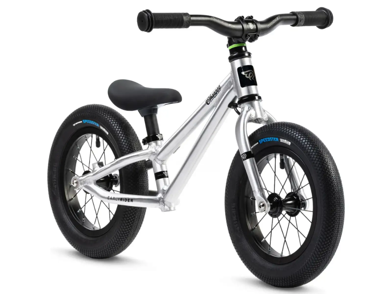 Early Rider Charger 12 dziecięcy rowerek biegowy Brushed Aluminium