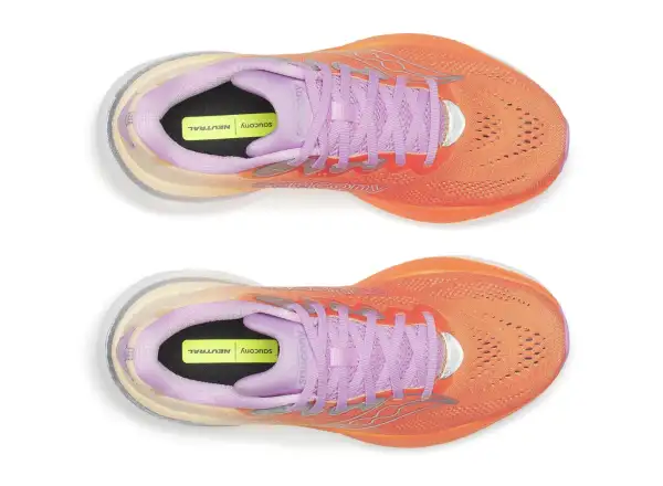 Saucony Ride 19 damskie buty do biegania Fire/Orchid
