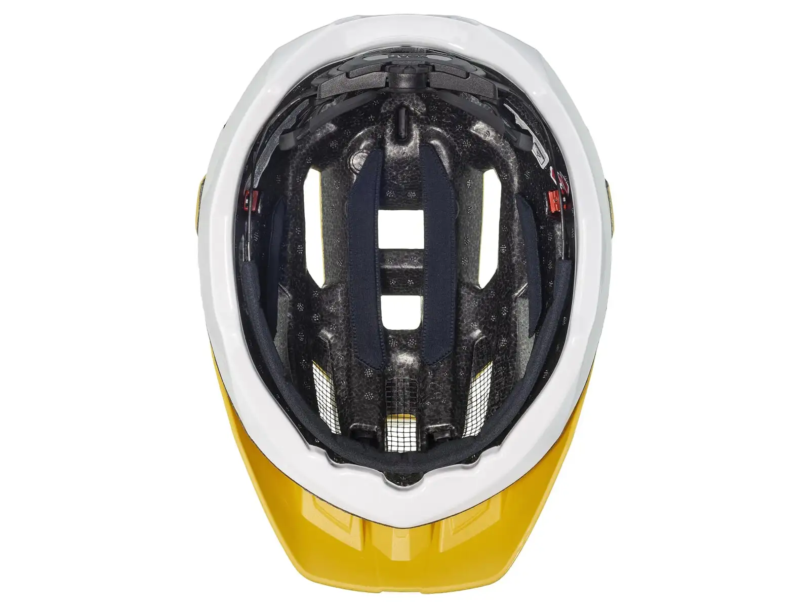 Uvex Quatro CC kask Sunbee/White Matt