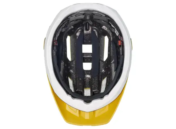 Uvex Quatro CC kask Sunbee/White Matt