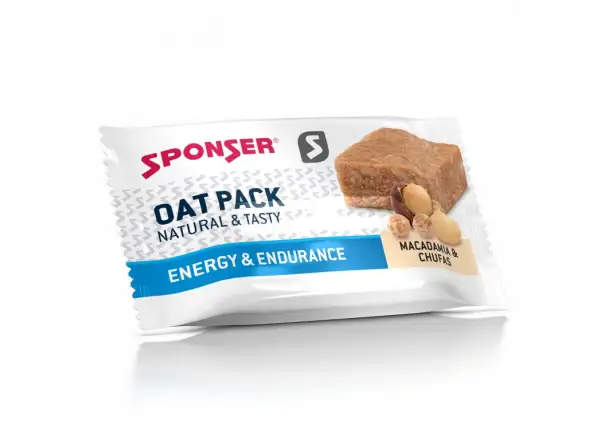 Sponser Oat Pack Bar flapjack orzech makadamia