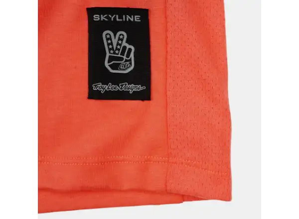 Troy Lee Designs Skyline Ride Tee dziecięca koszulka z długim rękawem P&W Melon