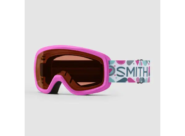 Smith Snowday dziecięce narciarskie Vivid Pink Hearts / RC36