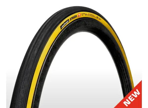 Challenge Strada Pro TLR Easy Fit 700x32 opona czarny/tan