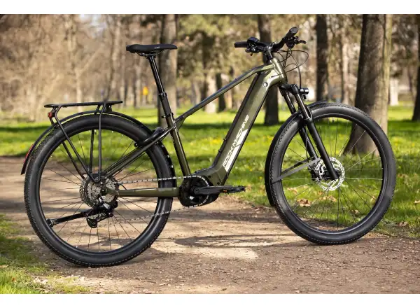 Rock Machine eBlizz B70T górski rower elektryczny Gloss Dark Forest