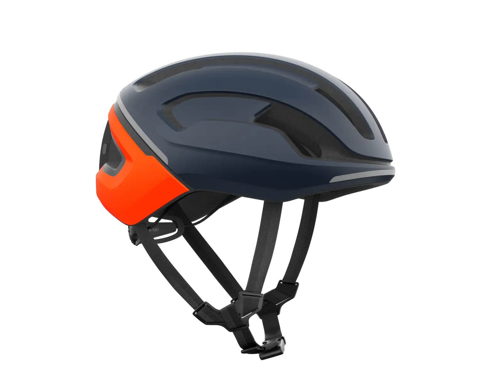 POC Omne Beacon MIPS szosowy kask Apatite Navy Matt/Fluorescent Orange Matt
