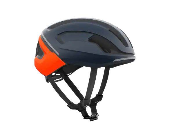 POC Omne Beacon MIPS szosowy kask Apatite Navy Matt/Fluorescent Orange Matt