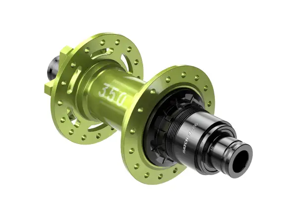 DT Swiss 350 DBIS Boost LTD zestaw piast 32 otwory Green
