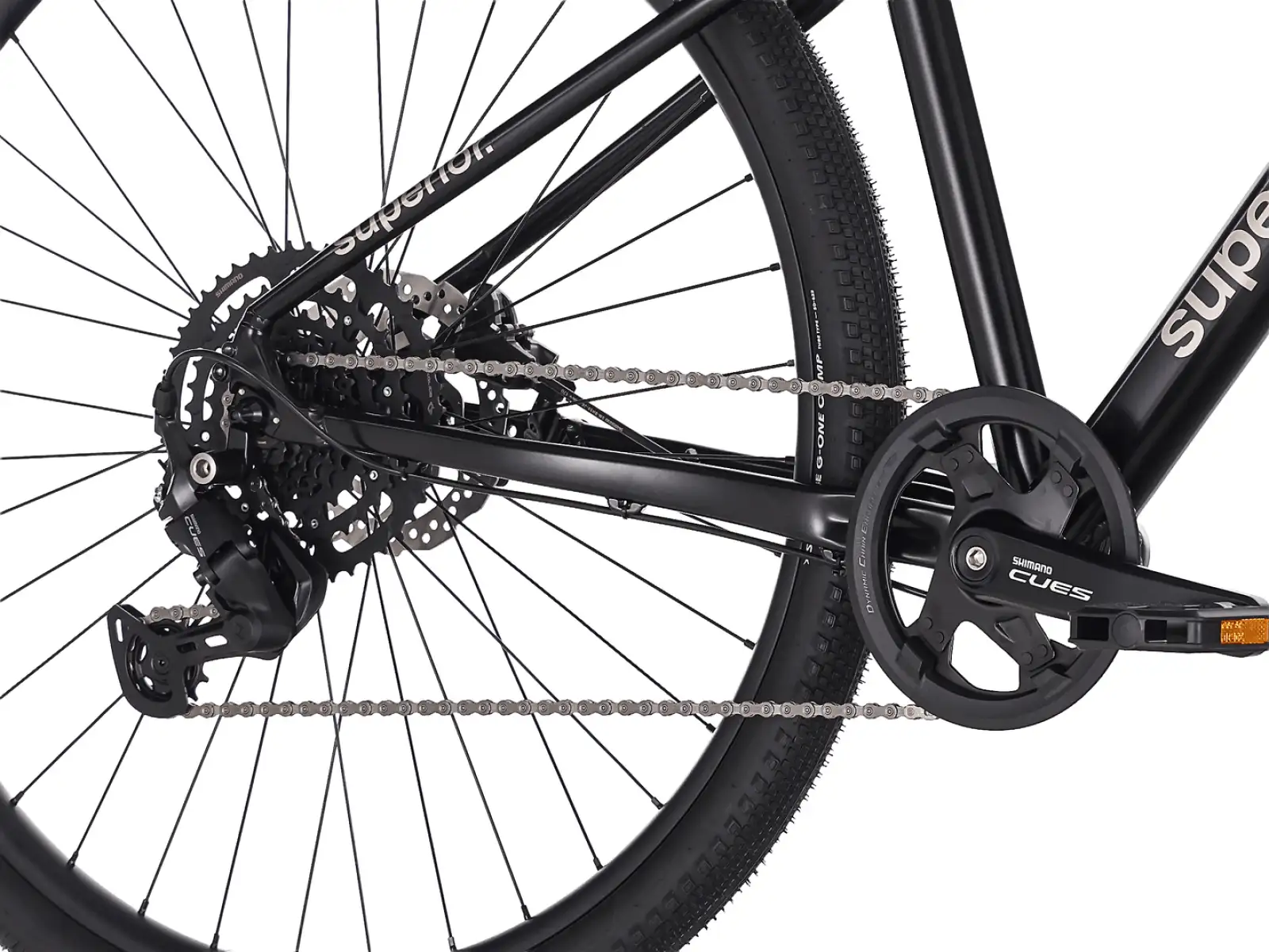 Superior Blox 6.4 rower miejski Matte Black