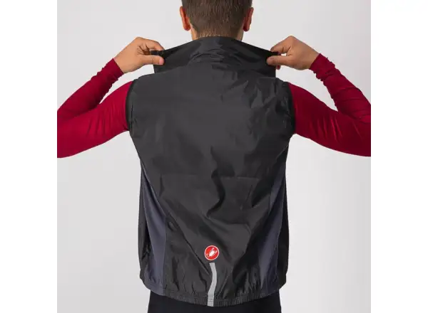 Castelli Squadra Stretch męska kamizelka Light Black/Dark Gray