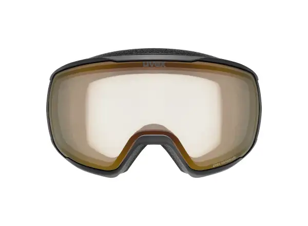 Uvex Vitorious Pro V gogle narciarskie black matt/red - clear