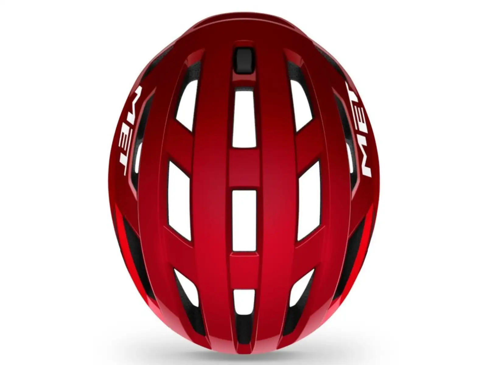 MET Vinci MIPS kask rowerowy czerwony metaliczny błyszczący