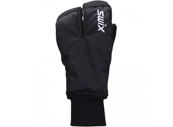Swix Endure Split Mitt dziecięce rękawice Black