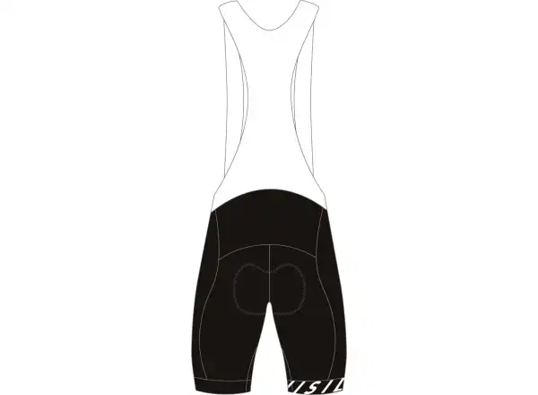 Silvini Gavia męskie spodenki z szelkami black/white