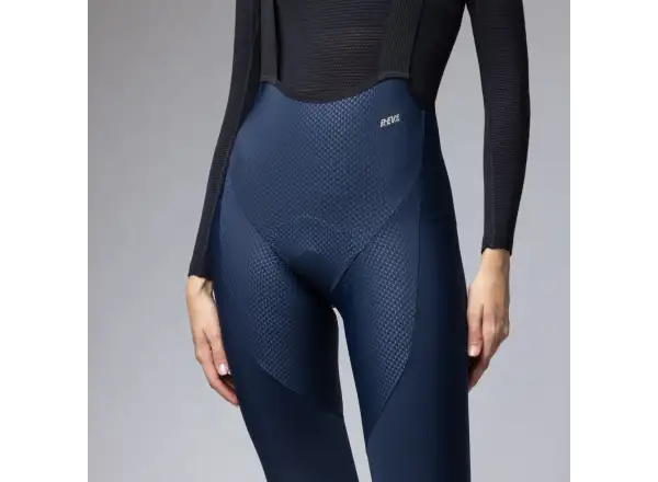Alé R-EV1 Voltage damskie zimowe rowerowe spodnie 3/4 Midnight Blue
