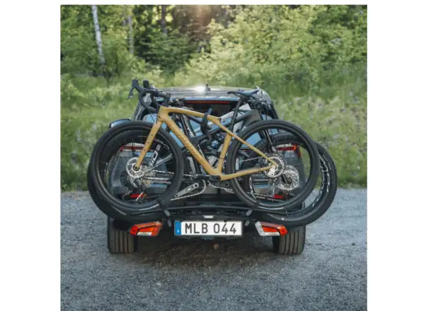 Thule EasyFold XT Black/Silver bagażnik 2-3 rowerów na hak holowniczy