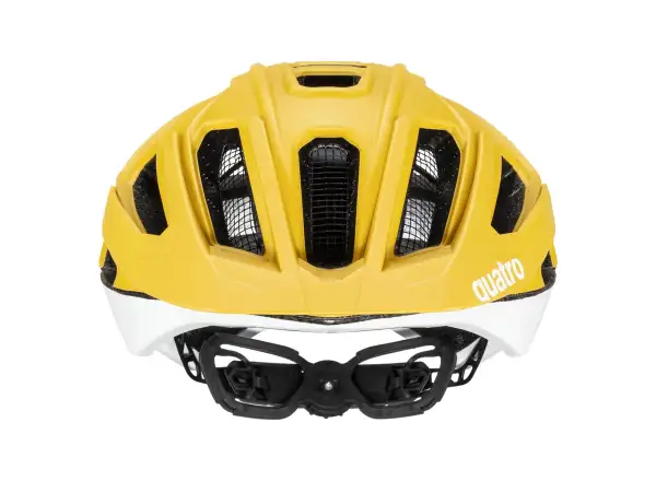 Uvex Quatro CC kask Sunbee/White Matt