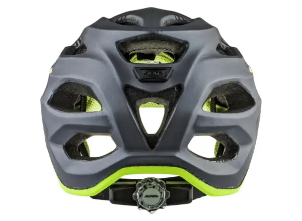 Alpina Carapax Jr. kask dziecięcy black/neon/yellow