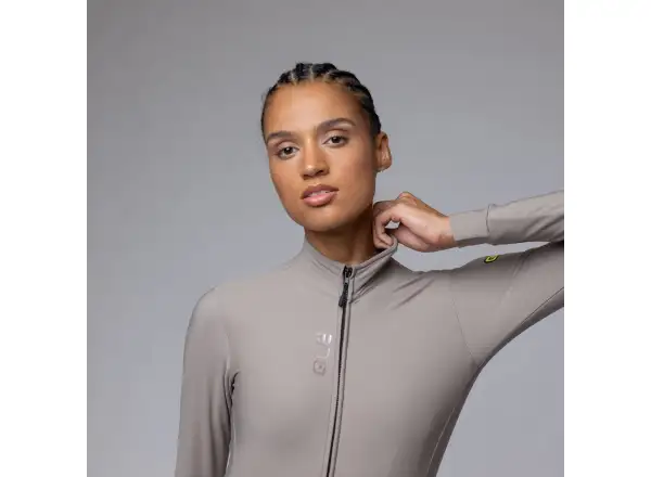Alé Pragma Fondo 3.0 damski ocieplany dres z długim rękawem Rope Grey