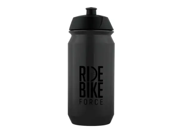 Force Ride Bike bidon rowerowy 500 ml transparentny czarny/czarny