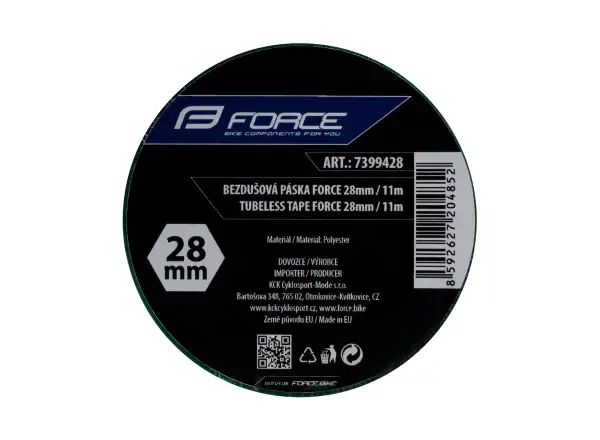 Force taśma bezdętkowa 28 mm x 11 m zielona