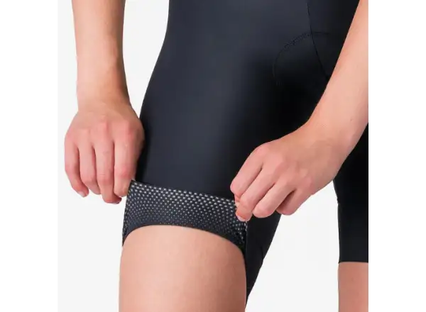 Castelli Prima 2 DT damskie spodenki rowerowe na szelkach Black/Black