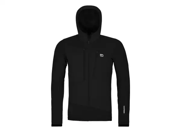 Ortovox Fleece Grid Hoody męska bluza Black Raven