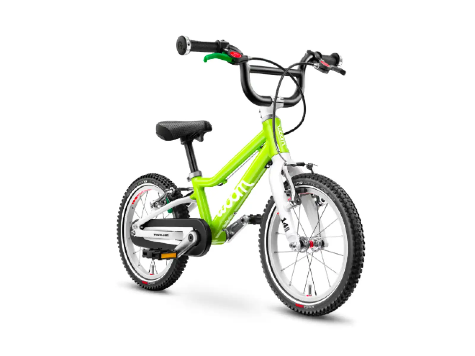 Woom 2 rower dziecięcy 14" Lizard Lime