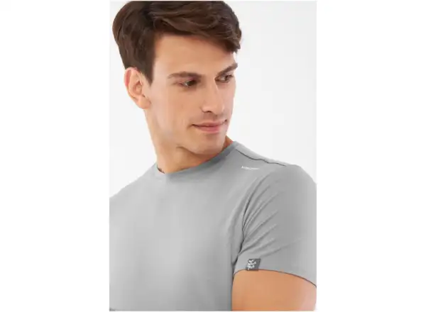Viking Lenta Bamboo męska koszulka z krótkim rękawem Grey