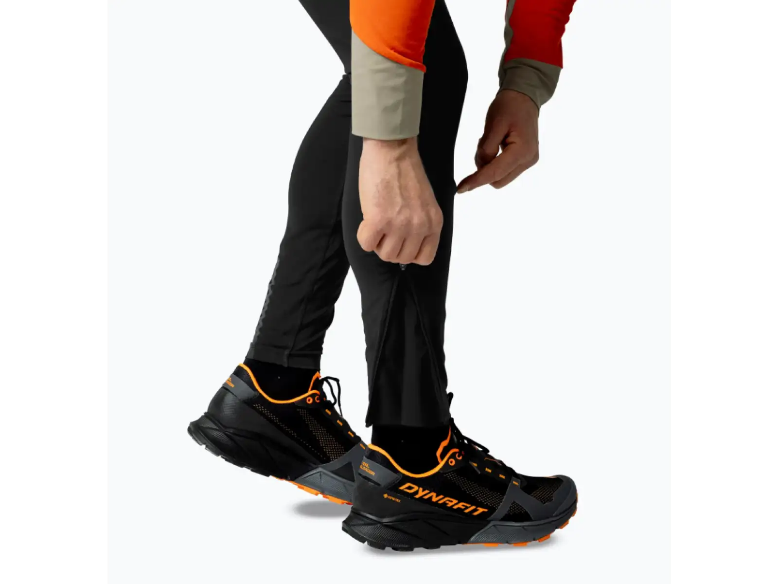 Dynafit Alpine Softshell Hybrid męskie spodnie biegowe Black Out