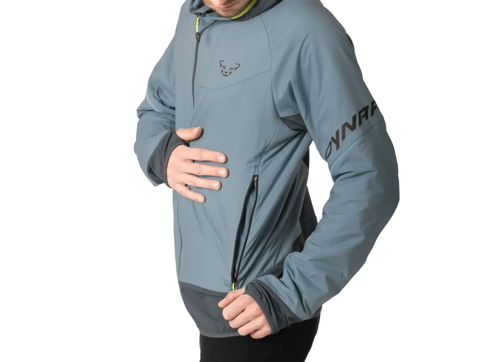 Dynafit Mezzalama Polartec Alpha męska kurtka Smoke Blue