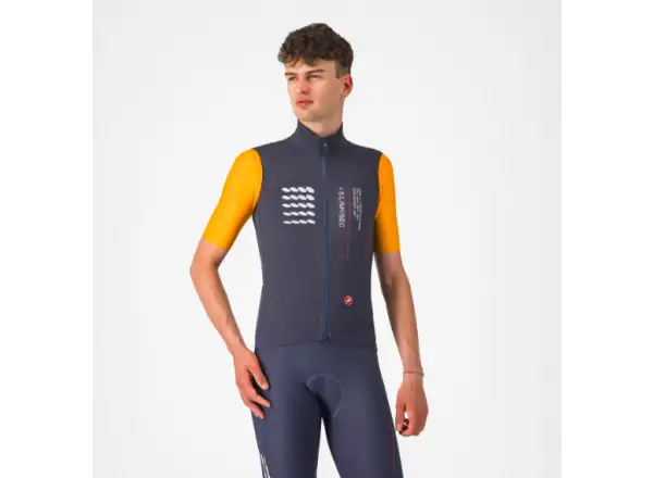 Castelli Espresso R-A/D męska kamizelka Smoky Gray