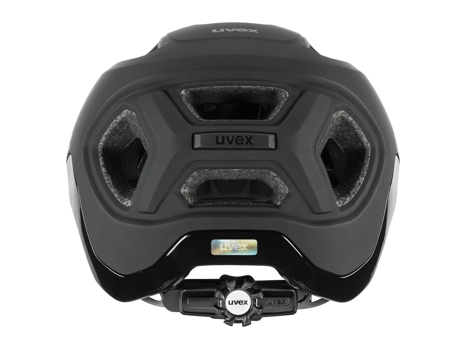 Uvex React kask Black Matt