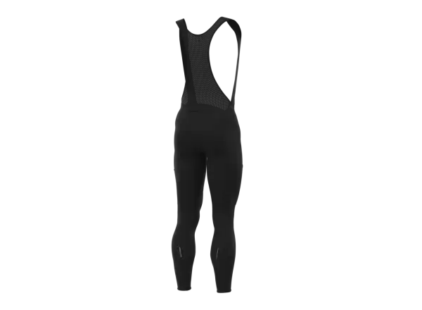 Alé Stones Cargo Off Road męskie zimowe spodnie z szelkami i wkładką black