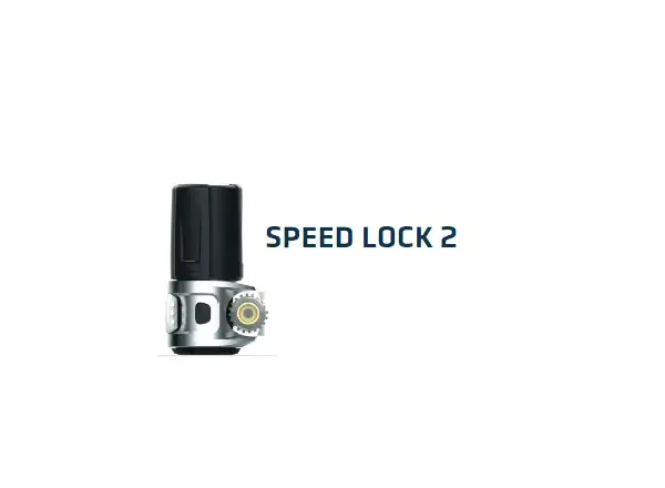 Leki Speed Lock 2 16/14mm zamek do kijów skialpinistycznych - wstępnie zamontowany