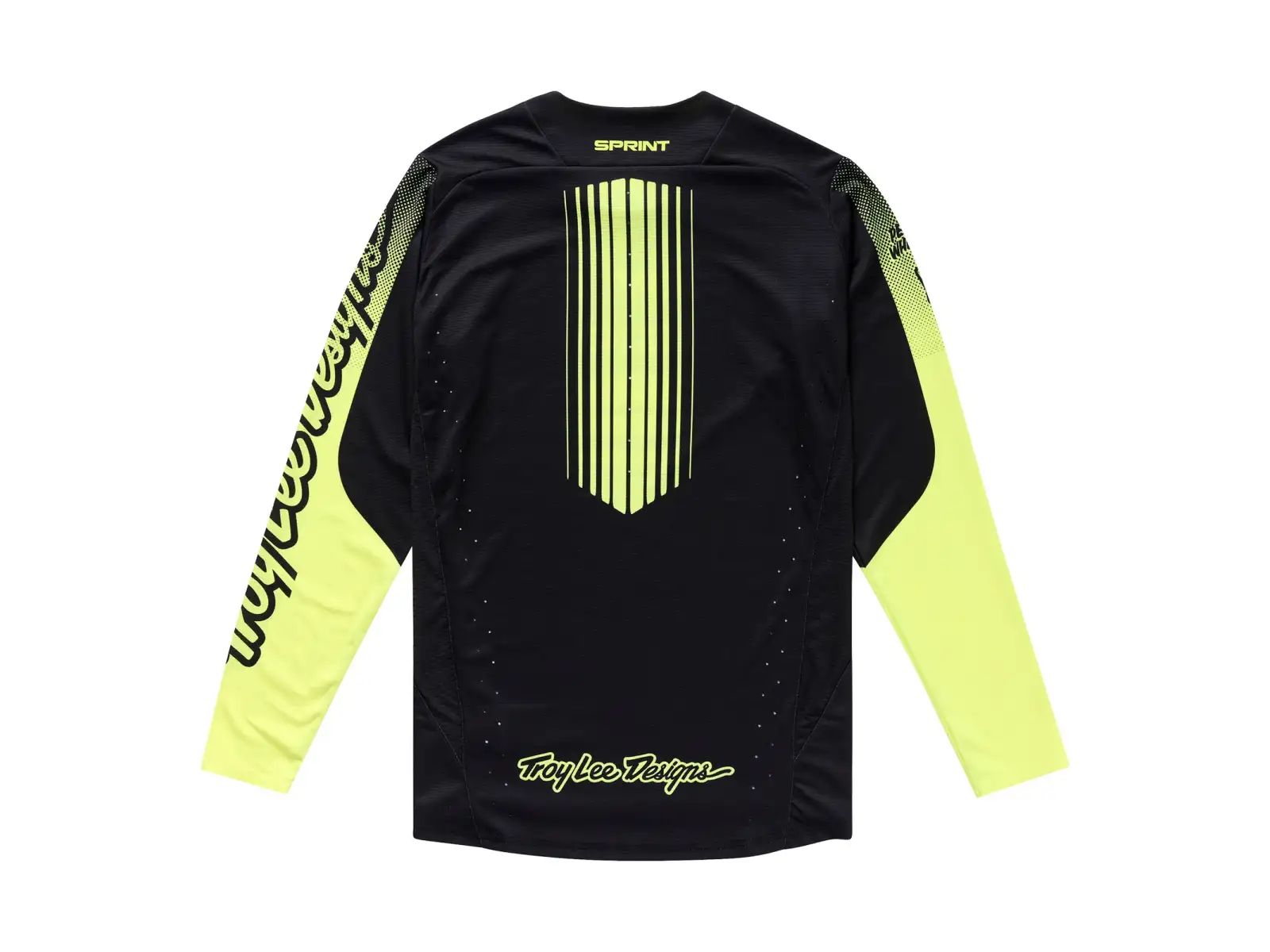 Troy Lee Designs Sprint męska koszulka z długim rękawem Segment Black
