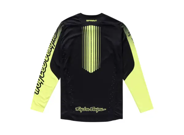 Troy Lee Designs Sprint męska koszulka z długim rękawem Segment Black