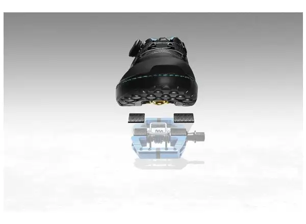 Crankbrothers Mallet Enduro zatrzaskowe pedały light blue